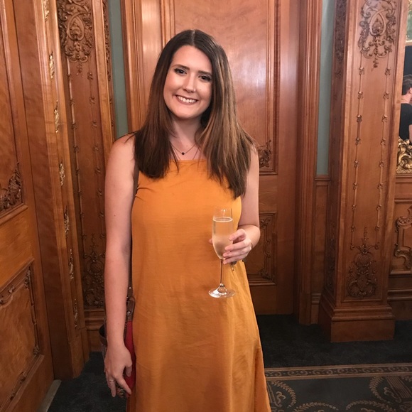 Urban Outfitters Mustard Maxi - Picture 4 of 4